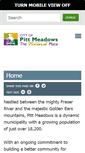 Mobile Screenshot of pittmeadows.bc.ca